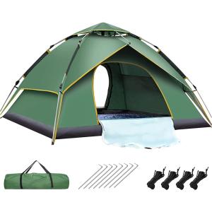 YACONE テント ワンタッチテント 2WAY 3〜4人用 設営簡単 コンパクト