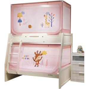 三開け ベッドテント 遮光カーテン ベッドキャノピー 学生寮
