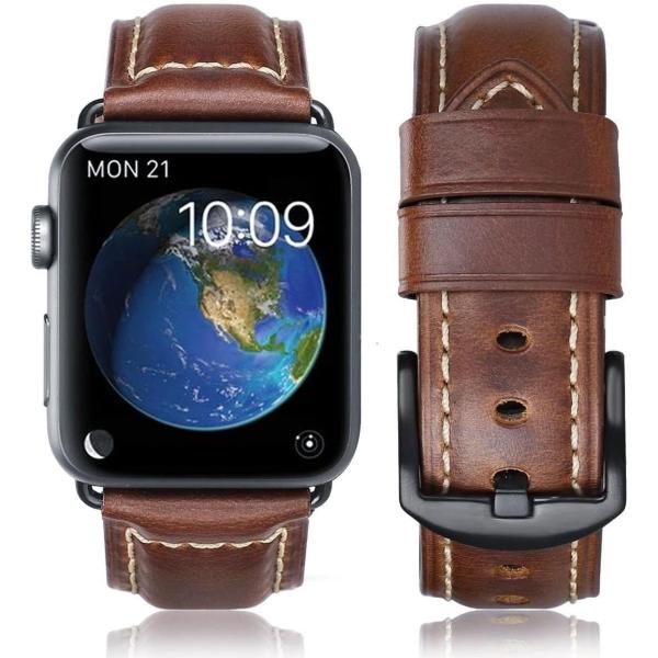 Apple Watch 用バンド41mm 40mm 38mm 本革 交換ベルト Apple Watc...