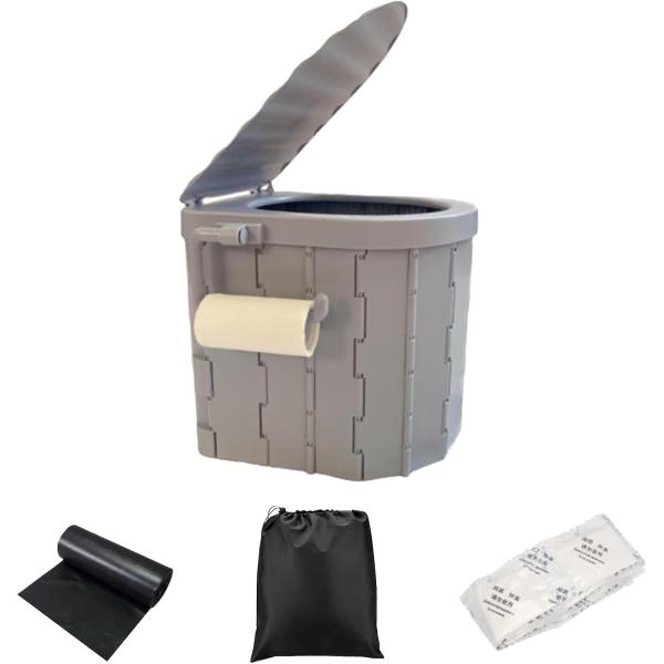 トイレ 携帯トイレ 簡易トイレ ポータブルトイレ 折りたたみ 防災グッズ 非常用トイレ 耐荷重 トイ...