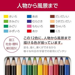 トンボ(Tombow) 鉛筆 ミニ色鉛筆 NQ...の詳細画像2