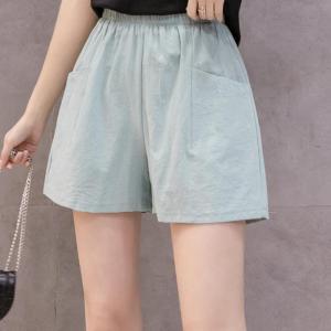 ショートパンツ レディース カジュアル 無地 ...の詳細画像4
