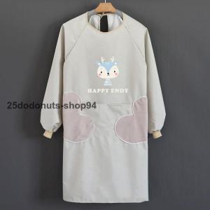 割烹着 おしゃれ エプロン 袖付き かっぽう着...の詳細画像4