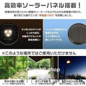 ソーラーライト 埋め込み式 ガーデンライト ソ...の詳細画像3