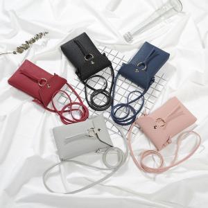 ショルダーバッグ レディース PUレザー スマホバッグ スマホポーチ 斜めがけ 縦長 おしゃれ ギフト プレゼント