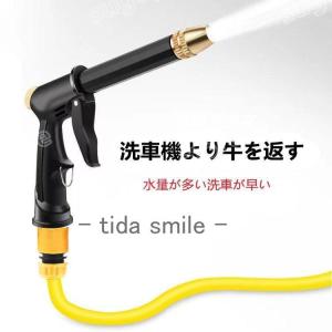 伸縮式高圧家庭用洗車水鉄砲 ホースガーデン ク...の詳細画像2