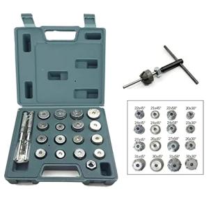 aleawol バルブシートカッター 21pcsセット バルブシートリーマー