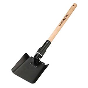 キャプテンスタッグ シャベル スコップ BBQ用 灰かき UG-3242 130×50×全長485mm