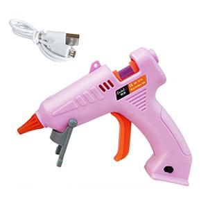 moonfarm 選べる3色 コードレス グルーガン 手芸用 USB充電コード付き