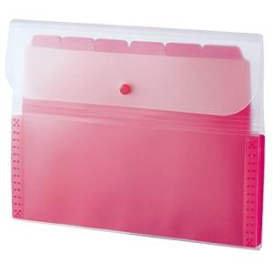 セキセイ ドキュメントファイル A4 13ポケット ローズ ACT-3912