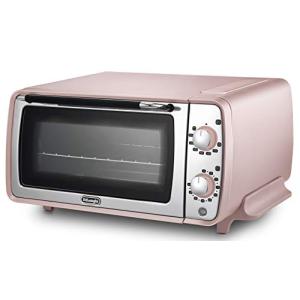 デロンギ(DeLonghi)ディスティンタ・ペルラ・コレクション オーブン&amp;トースター ピンク EO...