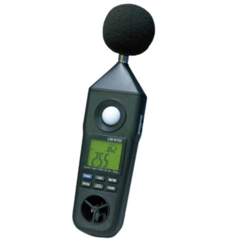 サトテック マルチ環境測定器 LM-8102 マイク保護用防風スポンジ付属