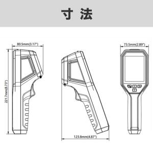 ポイント5倍 HIKMICRO ハンディサーモ...の詳細画像5