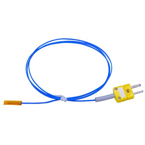 貼付K熱電対表面温度センサ TJK-SF6020FP-2M (リード線2m/ミニプラグ/常用限度20...
