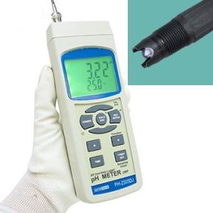 サトテック pH計データロガー PH-230SDJ PE-21付（PH-230SD 日本仕様）