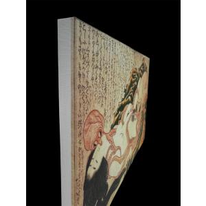 掛け軸 花鳥画 【完全肉筆掛け軸】竹に雀（中谷 文魚） 掛軸 : まろ庵
