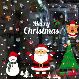 クリスマス 飾りウォールステッカー 壁シール ...の詳細画像2