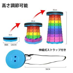折りたたみ椅子 アウトドアチェア 伸縮式 軽量...の詳細画像3