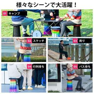 折りたたみ椅子 アウトドアチェア 伸縮式 軽量...の詳細画像5