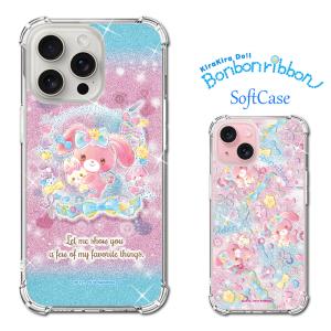 iPhone15 iPhone15ProMax ケース 全機種対応 サンリオ スマホケース ぼんぼんりぼん キラキラドール カバー キラキラ TPU SANRIO公式｜satouatelier