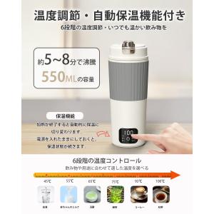 電気ケトル ポータブル 海外対応 トラベルケト...の詳細画像3