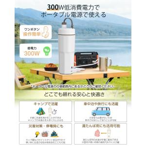 電気ケトル ポータブル トラベルケトル Typ...の詳細画像2