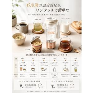 電気ケトル ポータブル 真空保温保冷 二重31...の詳細画像2