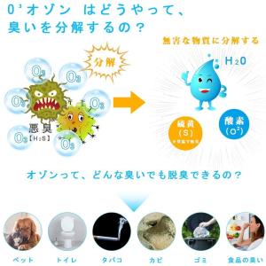 オゾン脱臭機 オゾン 発生機 5-50畳対応 ...の詳細画像2