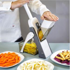 野菜スライサー キッチン用品 多機能 手回し 削り器 果物 調理器セット スライサー 薄切り  多機能カッター