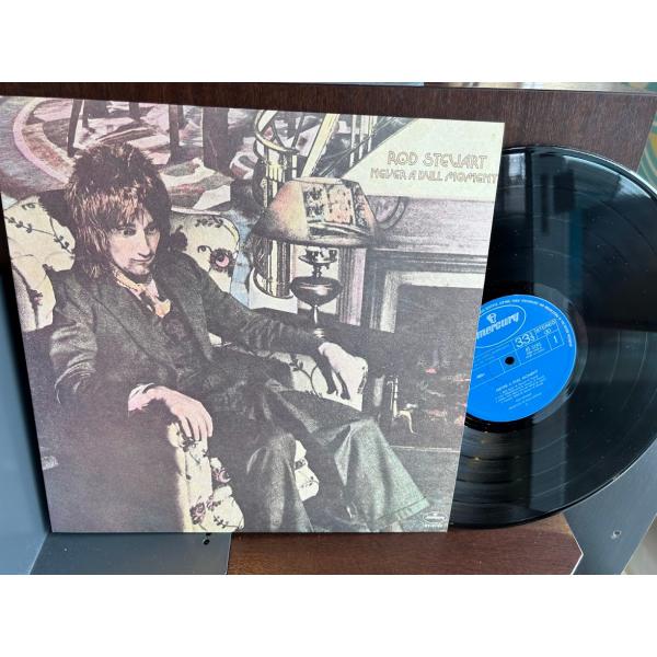 【LP】 ロッド・スチュワート / ネヴァー・ア・ダル・モーメント