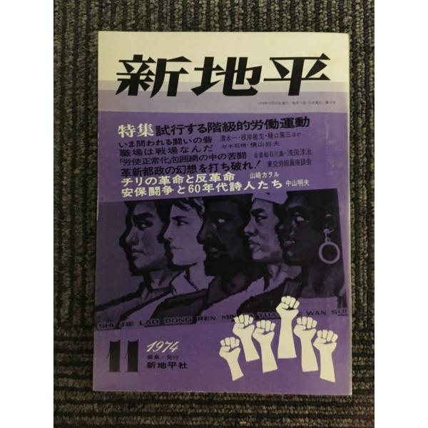 新地平 1974年11月号 / 特集 試行する階級的労働運動