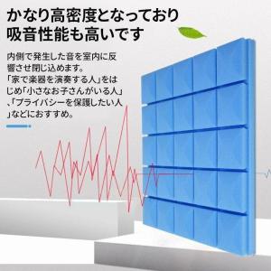 防音シート 壁 床 窓 貼る 50cm*50c...の詳細画像3