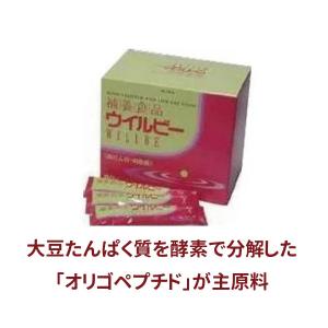 ウイルビー 2.5g×60袋 大豆ペプチド オリゴ 高たんぱく イソフラボン 補養食品〔クリーク〕｜satuma