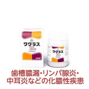 歯槽膿漏 蓄膿 リンパ腺炎 化膿 送料無料 ワグラスD錠 450錠 毛嚢炎 ちくのう ホノミ 《第2類医薬品》｜satuma