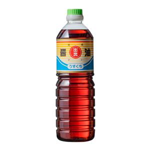 迫醸造　出光　デコー醤油　うすくち　1000ml