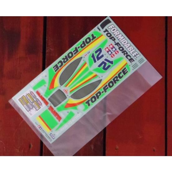 ▼トップフォース（2017）用ステッカー,19494187（ゆうパケット）