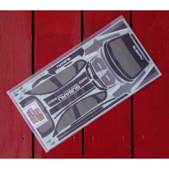 ▼スバル インプレッサ WRC 2008,用ボディステッカー,19495571（特定記録郵便）