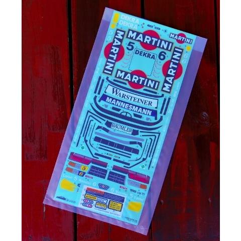 ★▼アルファロメオ155V6 TIマルティーニ用ステッカー,19495845 （特定記録郵便）