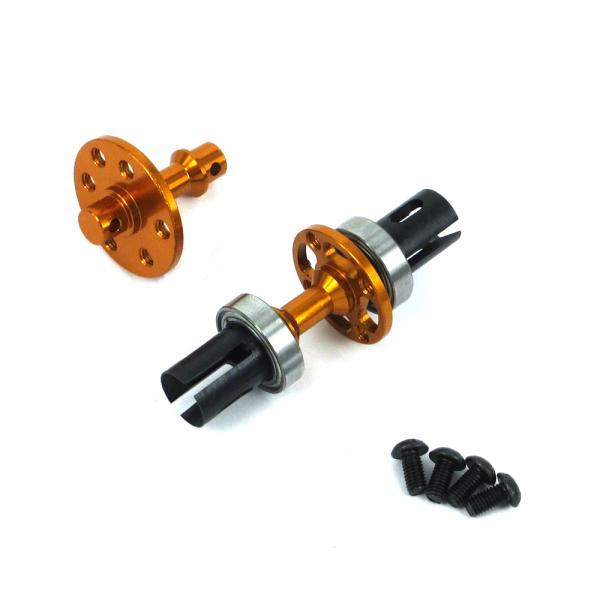 ■TA05アルミフロントソリッドアクスル【ゴールド】イーグル3480-GO