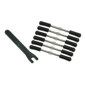 □タミヤDF-03用チタン製ターンバックル 3レーシングDF03-14