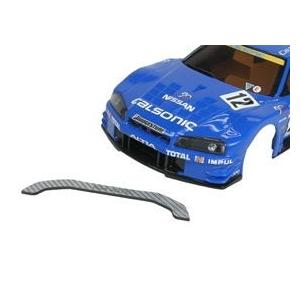 ▼ミニッツニッサンR34グラファイトボディ強化プレート,KZ-14/8/SG（ゆうパケット）