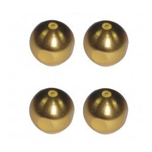 □ミニ四駆用6mmボールx4個【ゴールド】 3レーシングM4WD-04/GO