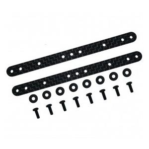 ★ミニ四駆カーボンマルチローラーフラットプレート M4WD-16