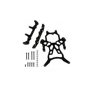 ▼ミニ四駆カーボンスーパーM XXシャーシセット,3レーシングM4WD-17（ゆうパケット）