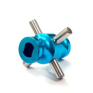 ▽TT-02,DT-02他共用OP.284 アルミ5mmピロボール,53284（ゆう