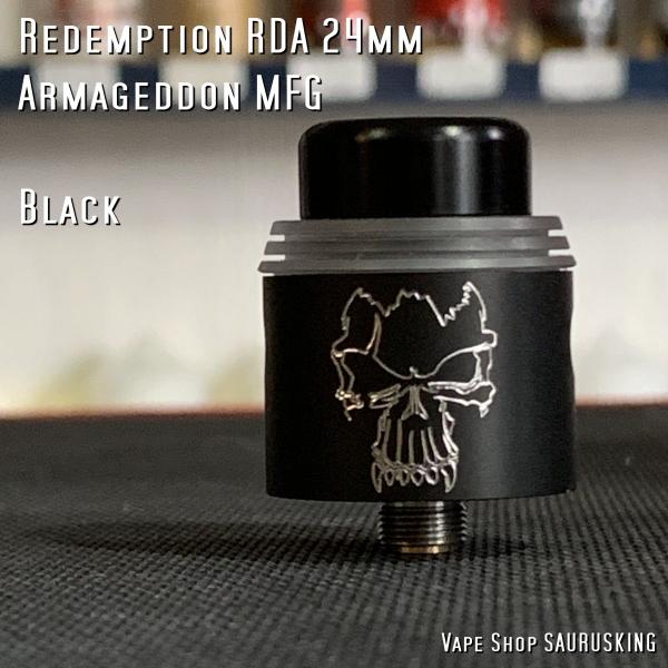 Redemption RDA 24mm Black by Armageddon MFG *正規品*V...