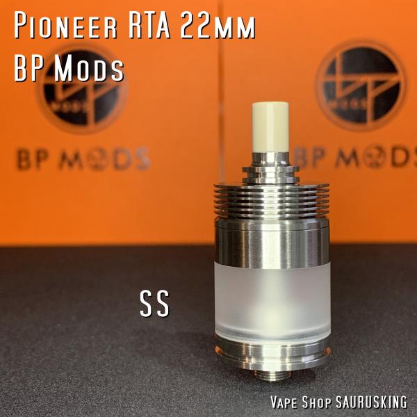 BP Mods Pioneer RTA 22mm [SS] *正規品* vape Atomizer