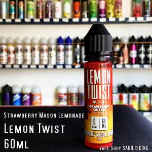 Lemon Twist [Strawberry Mason Lemonade] 60ml / レモンツツイスト VAPE リキッド｜saurusking