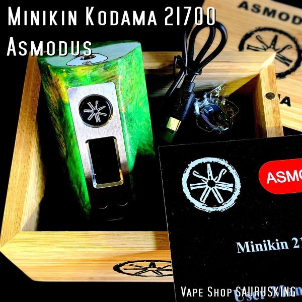 Asmodus Minikin Kodama 21700 180w Stabilized Wood ...