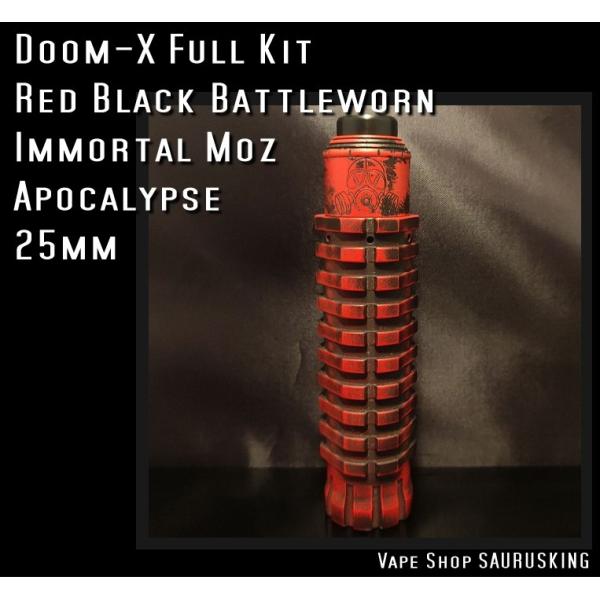 Doom X Full kit by Immortal Modz color:Red Black /...